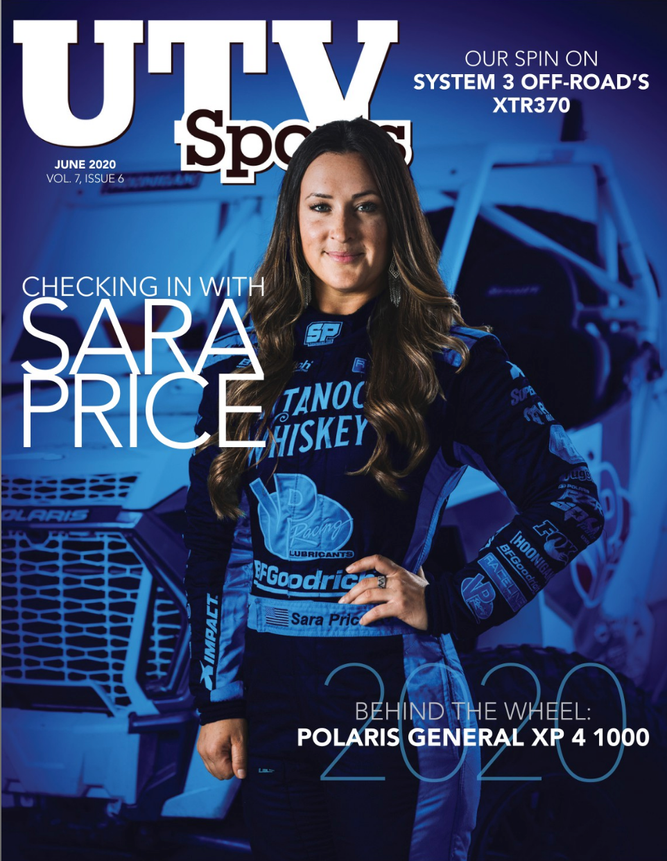 Sara Price Featured on Cover of June UTV Sports Magazine