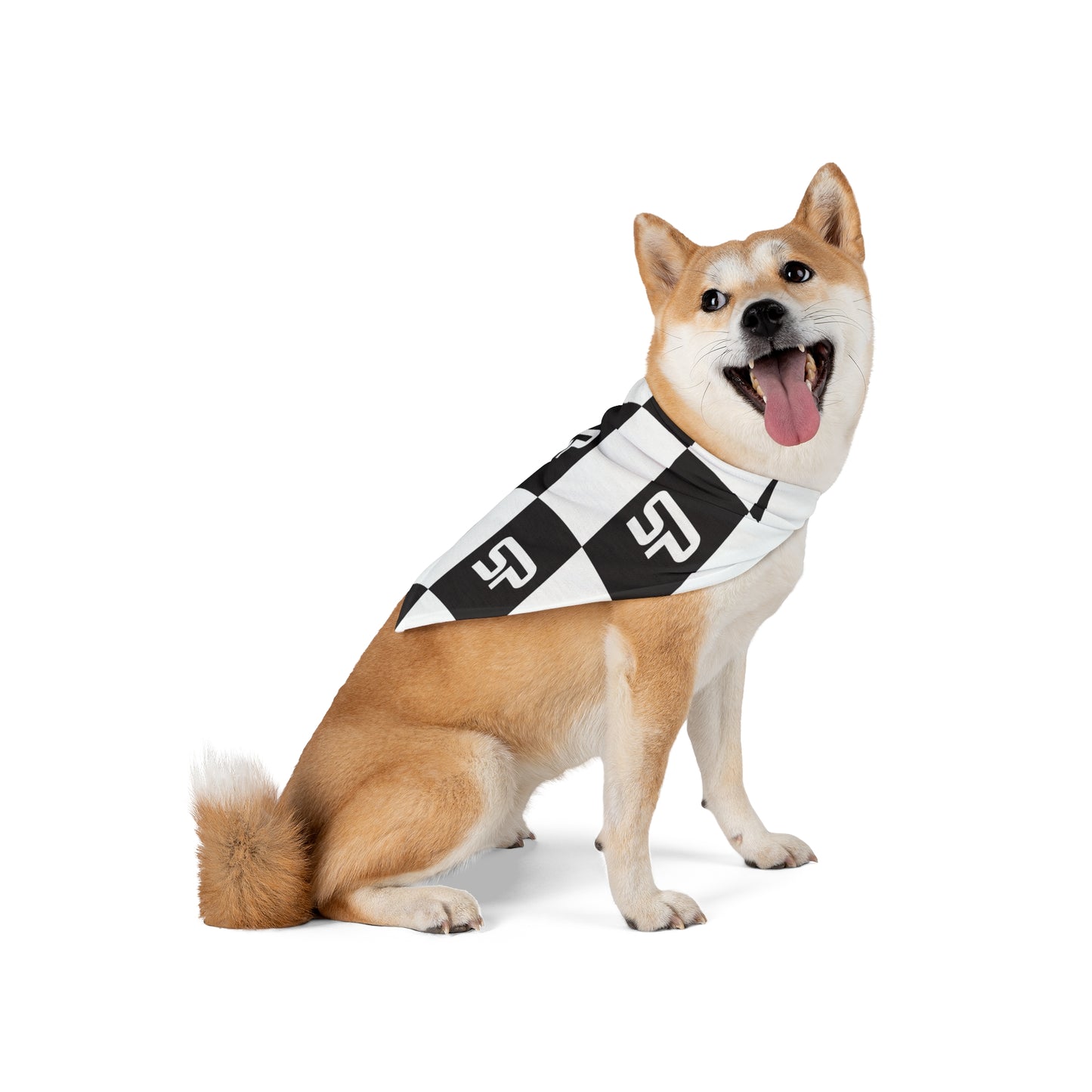 SP Checkered Pet Bandana
