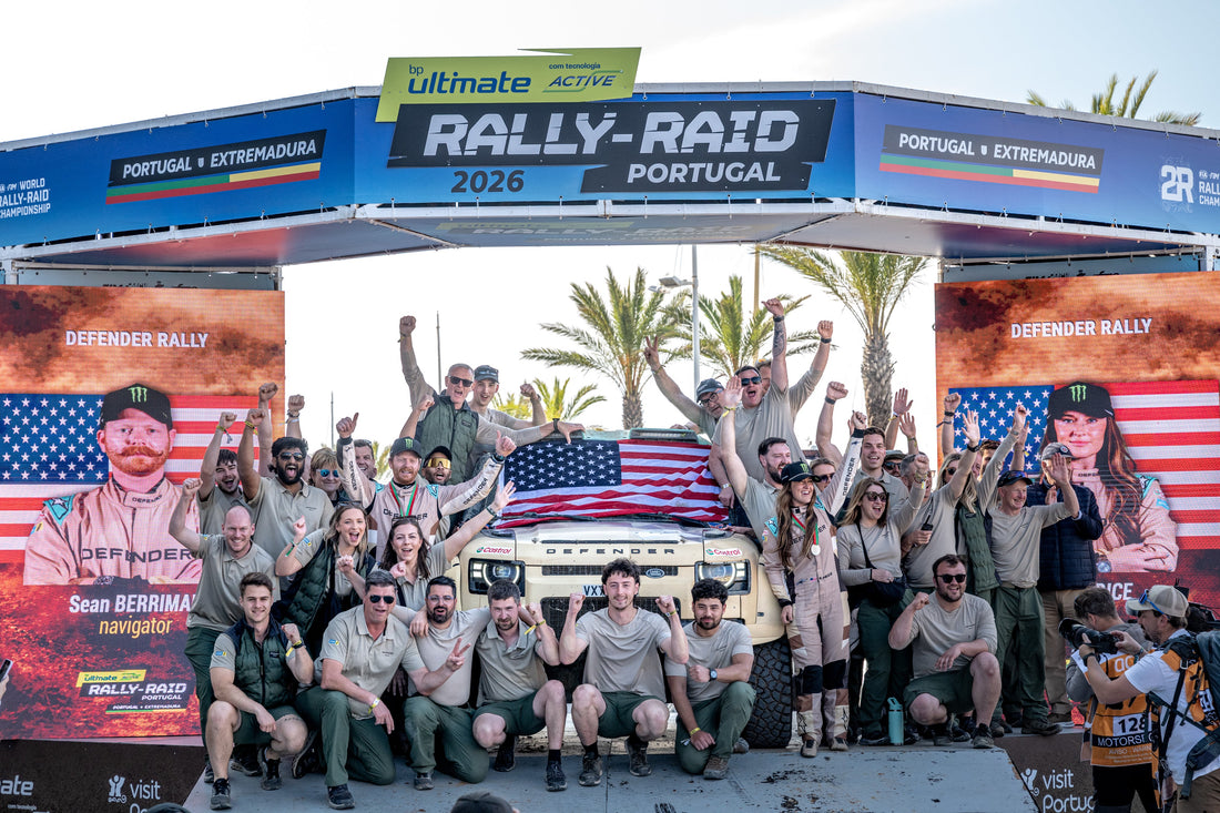 DEFENDER RALLY COMPLETE THE BP ULTIMATE RALLY-RAID PORTUGAL AT TOP OF THE CLASS