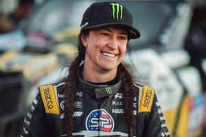 Sara Price running strong half-way through the 12-stage 2024 Dakar Rally