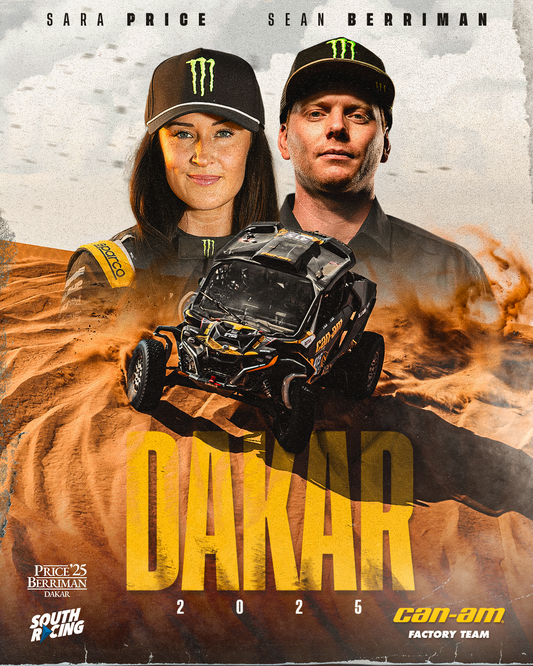 Off-Road Racing Icon Sara Price Joins Forces with Dakar Champion Sean Berriman on Can-Am Factory Team for 2025 Dakar Rally