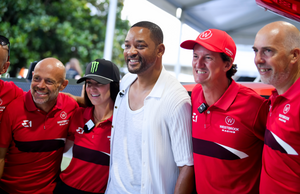 WILL SMITH WATCHES HIS TEAM TAKE MAIDEN WIN AT E1 LAKE COMO GP