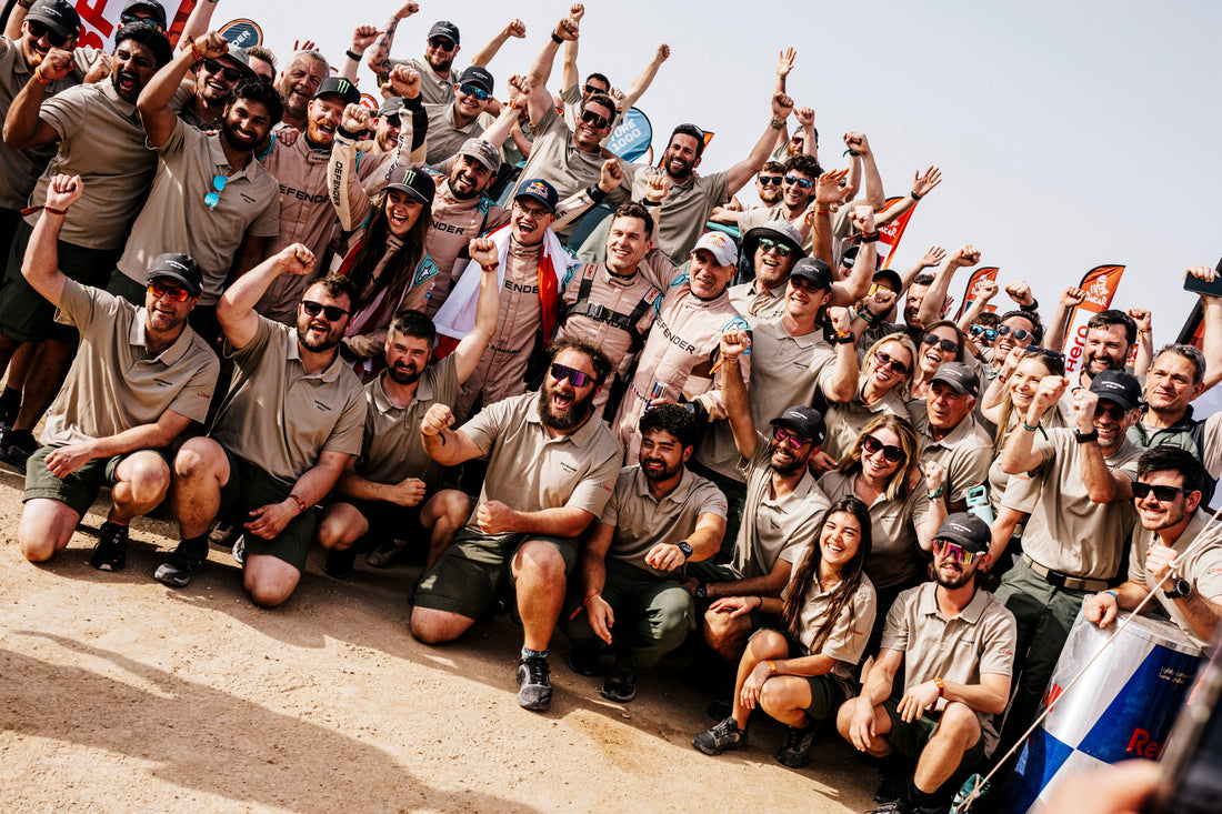 DEFENDER RALLY MAKE HISTORY WITH DEBUT DAKAR VICTORY