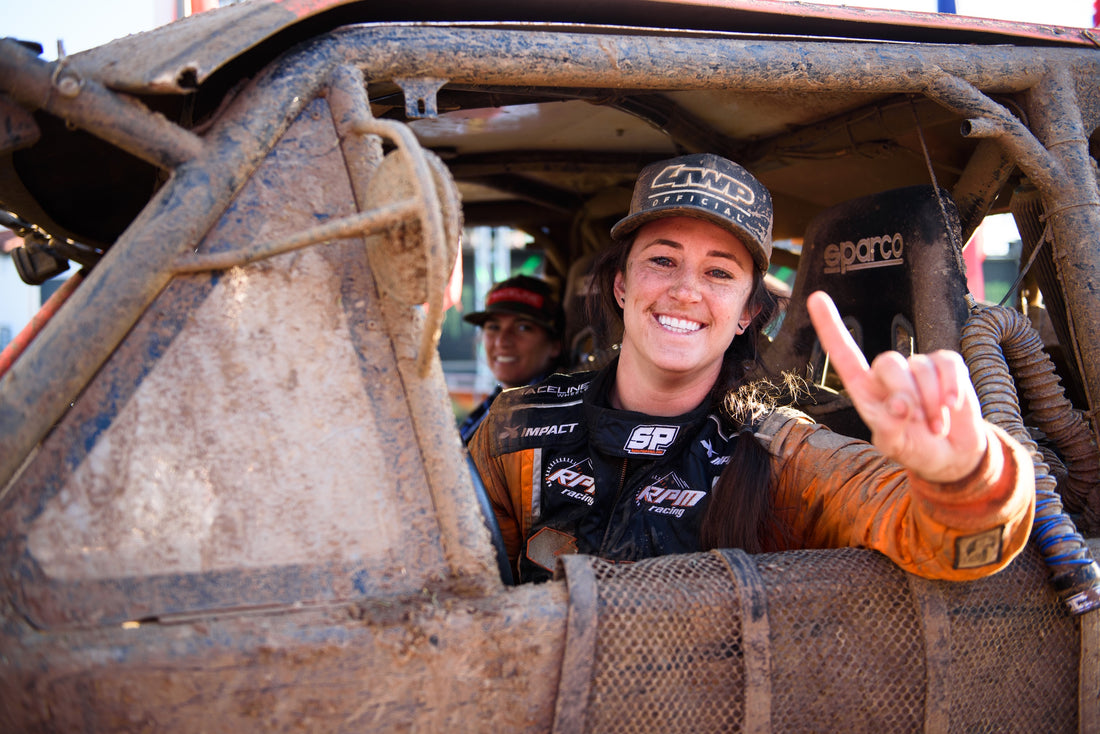 Sara Price Makes History by Winning SCORE International Trophy Truck Spec