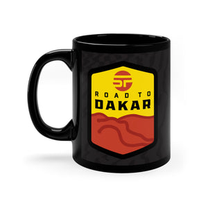 Road to Dakar 11oz Black Mug