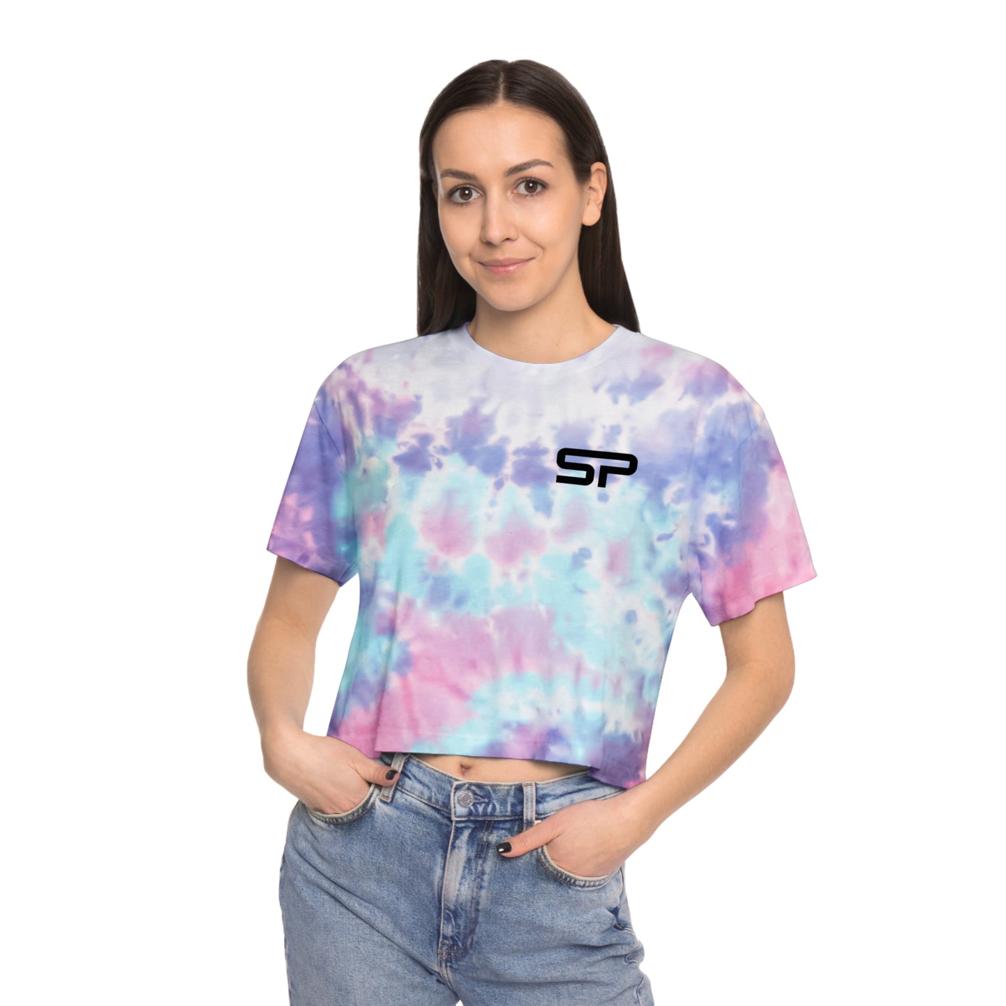 SP Tie-Dye Crop T-Shirt