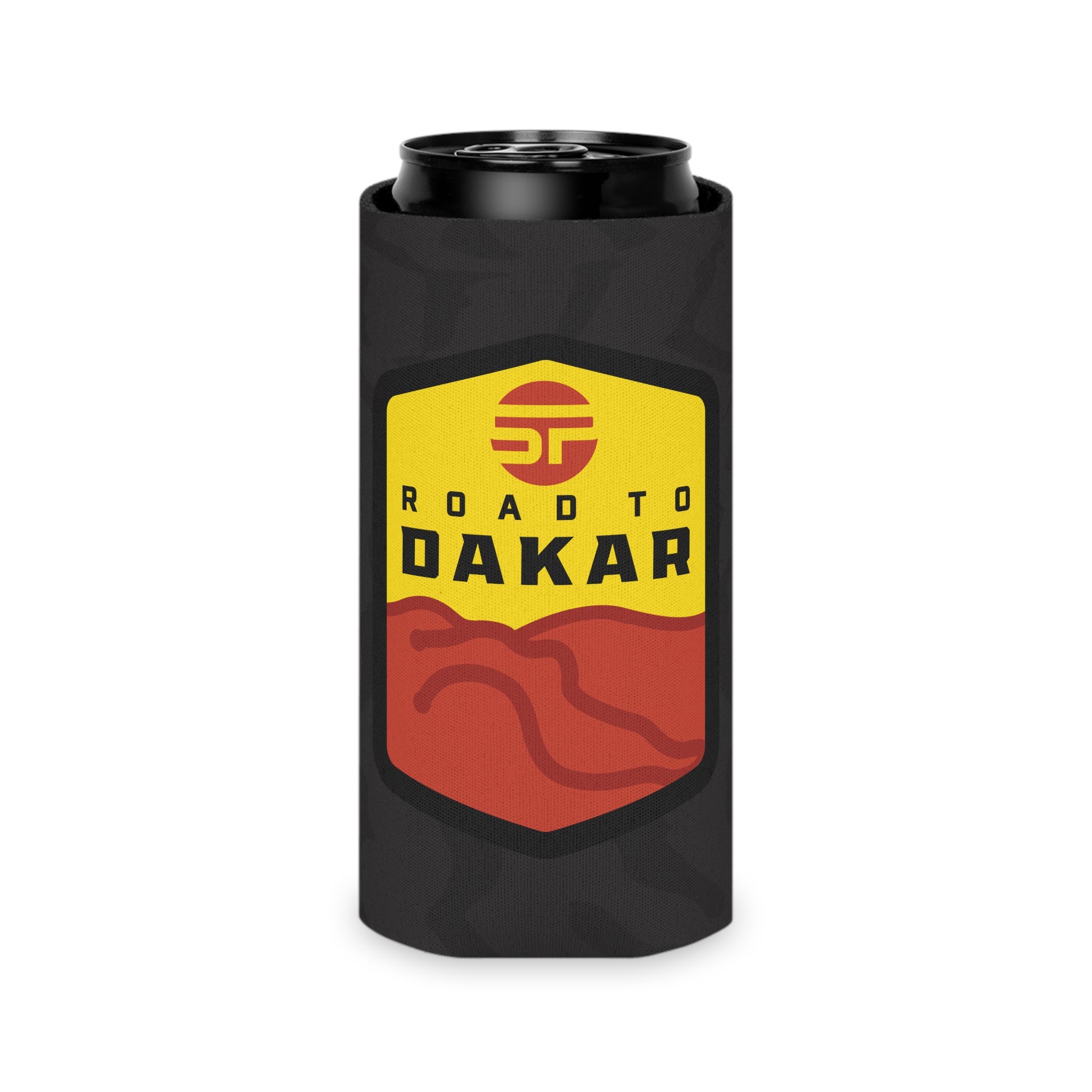 Road to Dakar Coozie Short and Tall