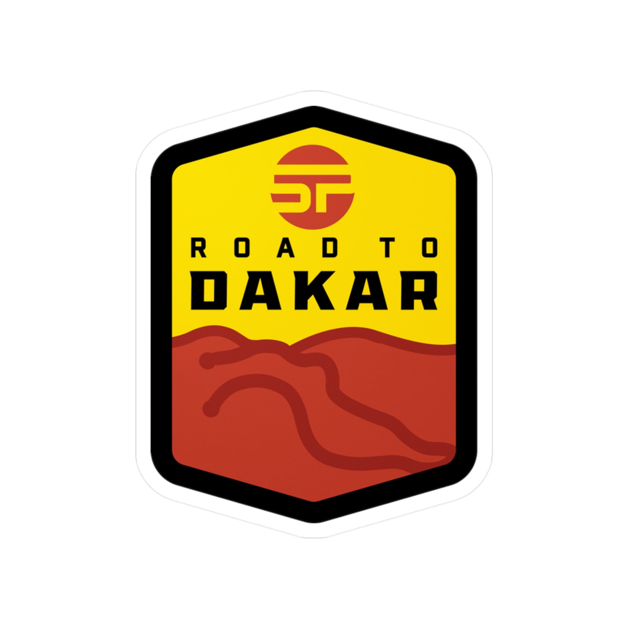 Road to Dakar Sticker