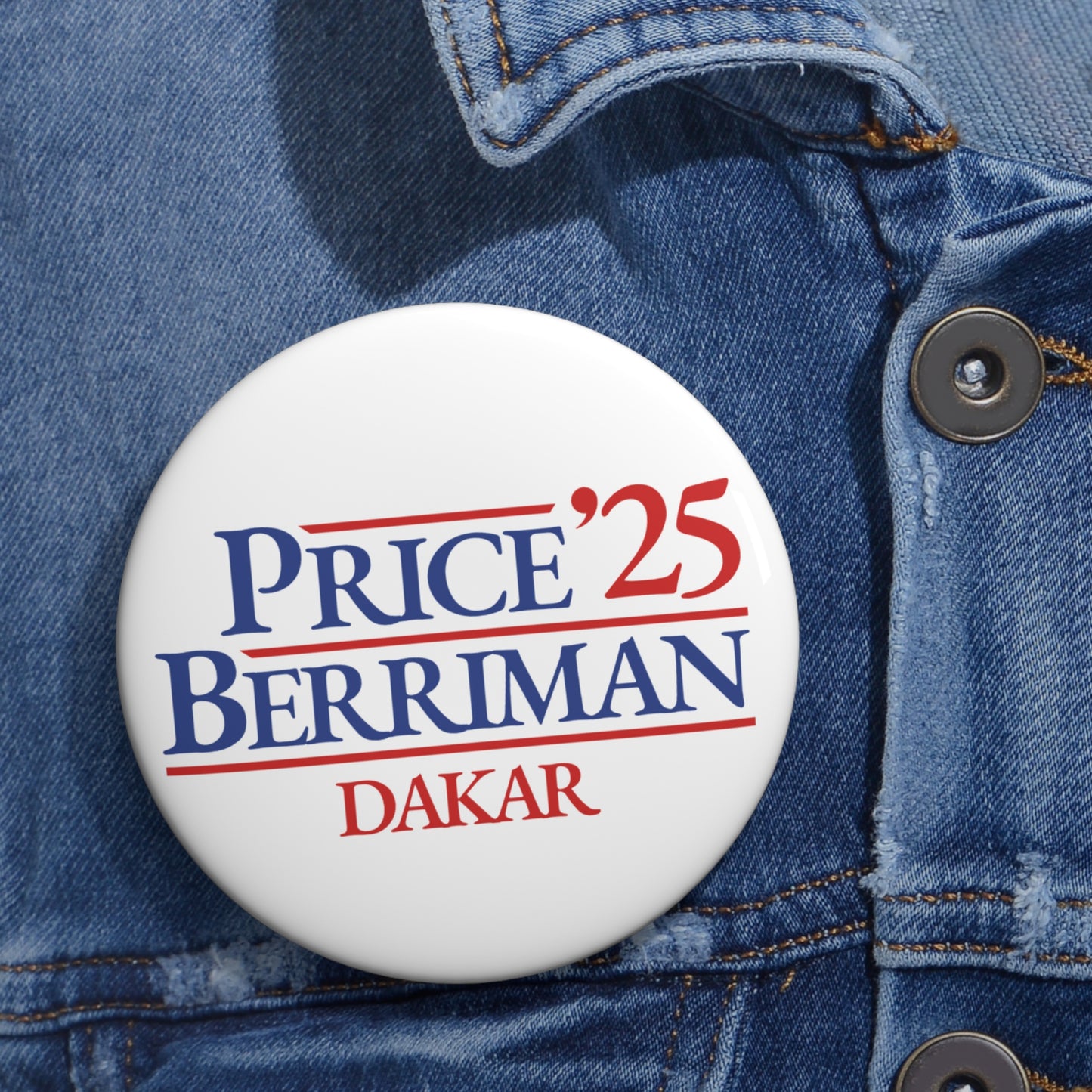 Dakar Pin Buttons